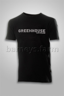 Green House Dots T-Shirt - Black