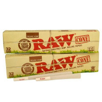 RAW Organic Pre-Rolled Cones King Size x 32