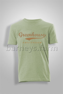 Green House Retro Logo T-Shirt - Light Green