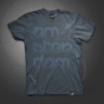AM-STER-DAM - Washed Blue-Navy - T-Shirt