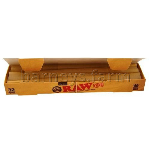 RAW Classic Pre-Rolled King Size Cones x 32